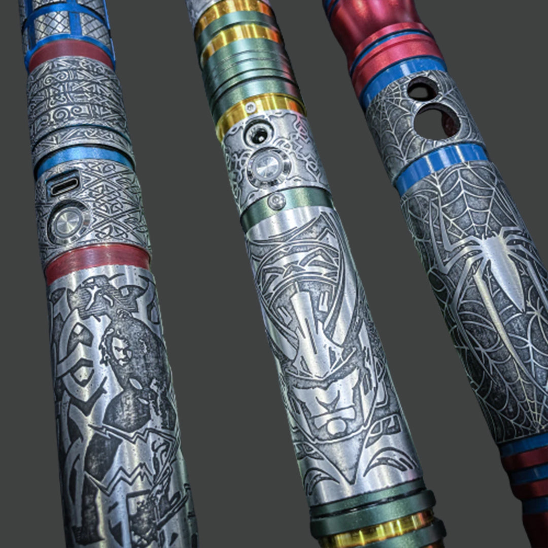 Spider-Man Etched (Empty Hilt)