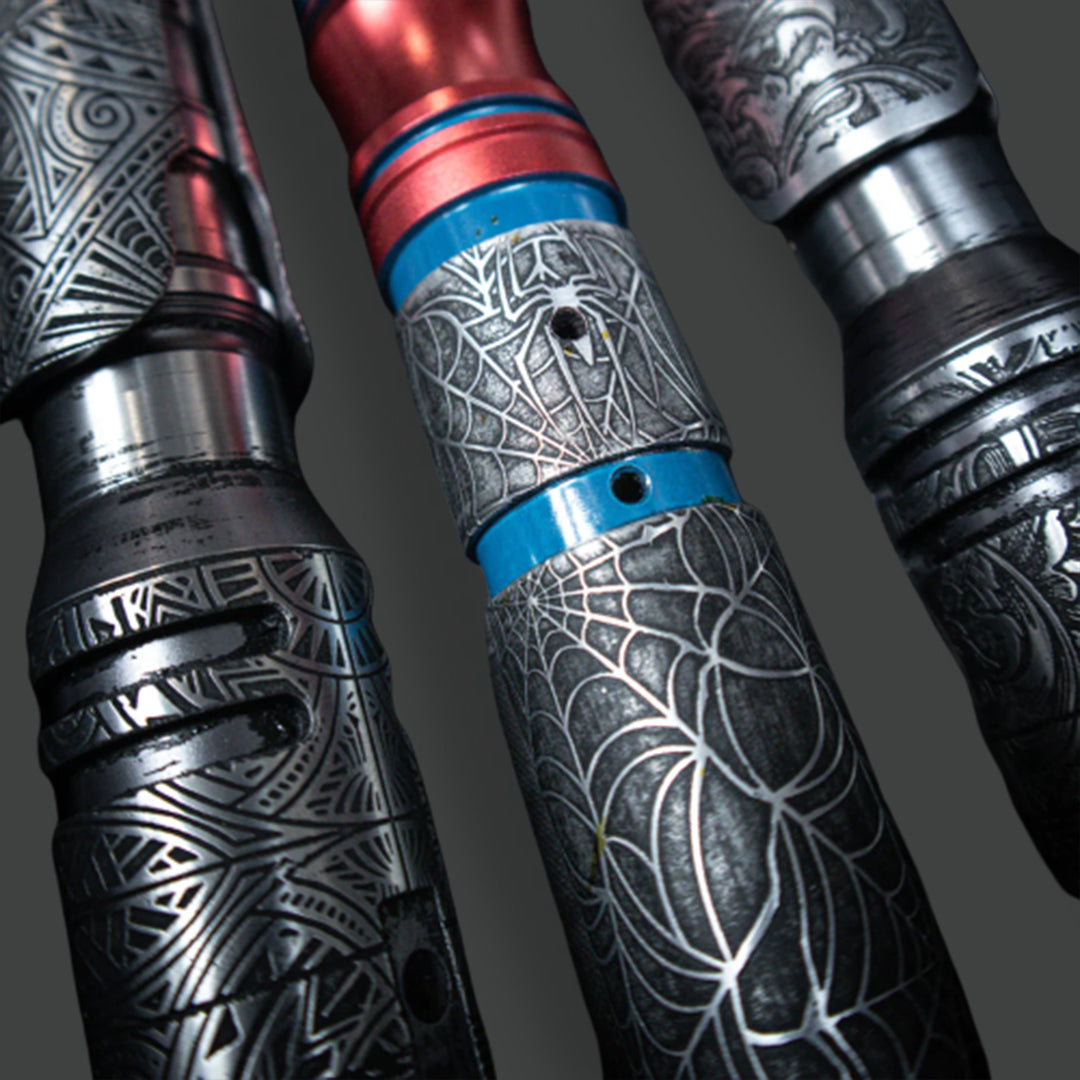 Spider-Man Etched (Empty Hilt)