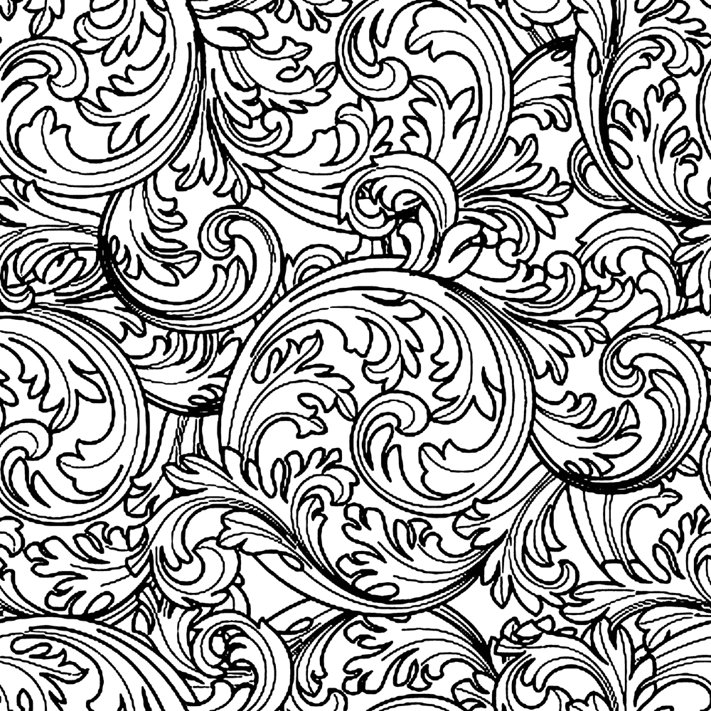 Etching - Scrollwork