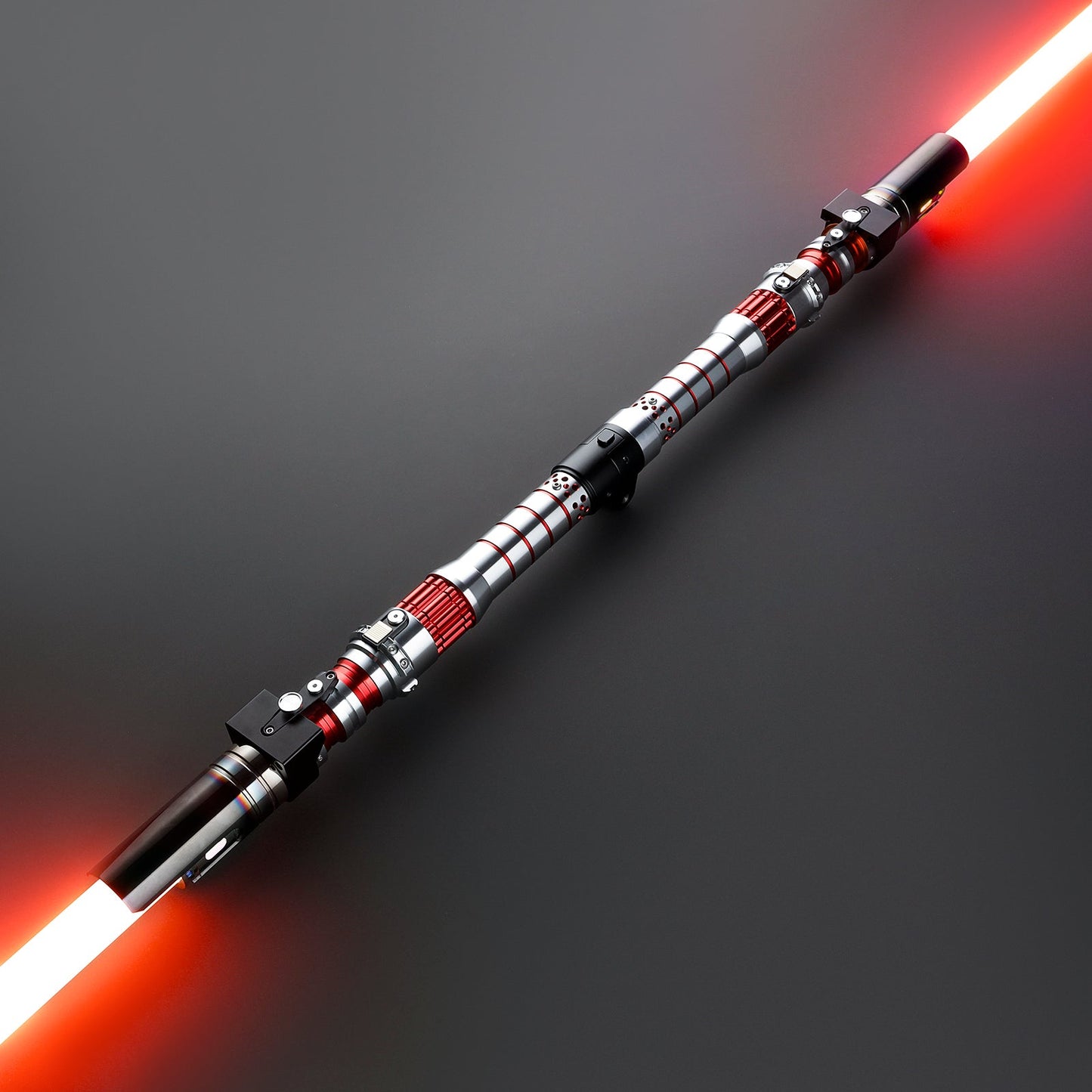 BM Lightsaber Dark Rey DR Red Double Bladed Light Saber
