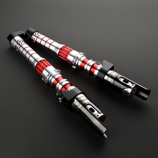 Dark Rey Lightsaber Replica – Double-Bladed Folding Saber | Xenopixel 3.0 & Proffie 2.2