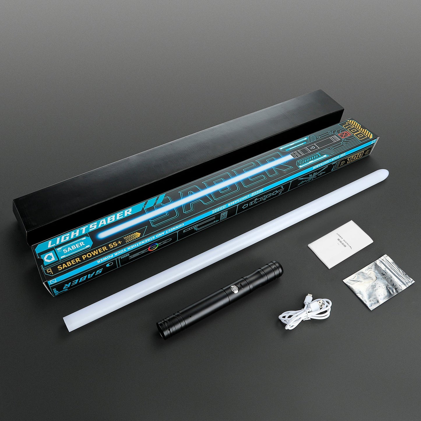 BM LightSaber Affordable Black LightSaber Apprentice Saber