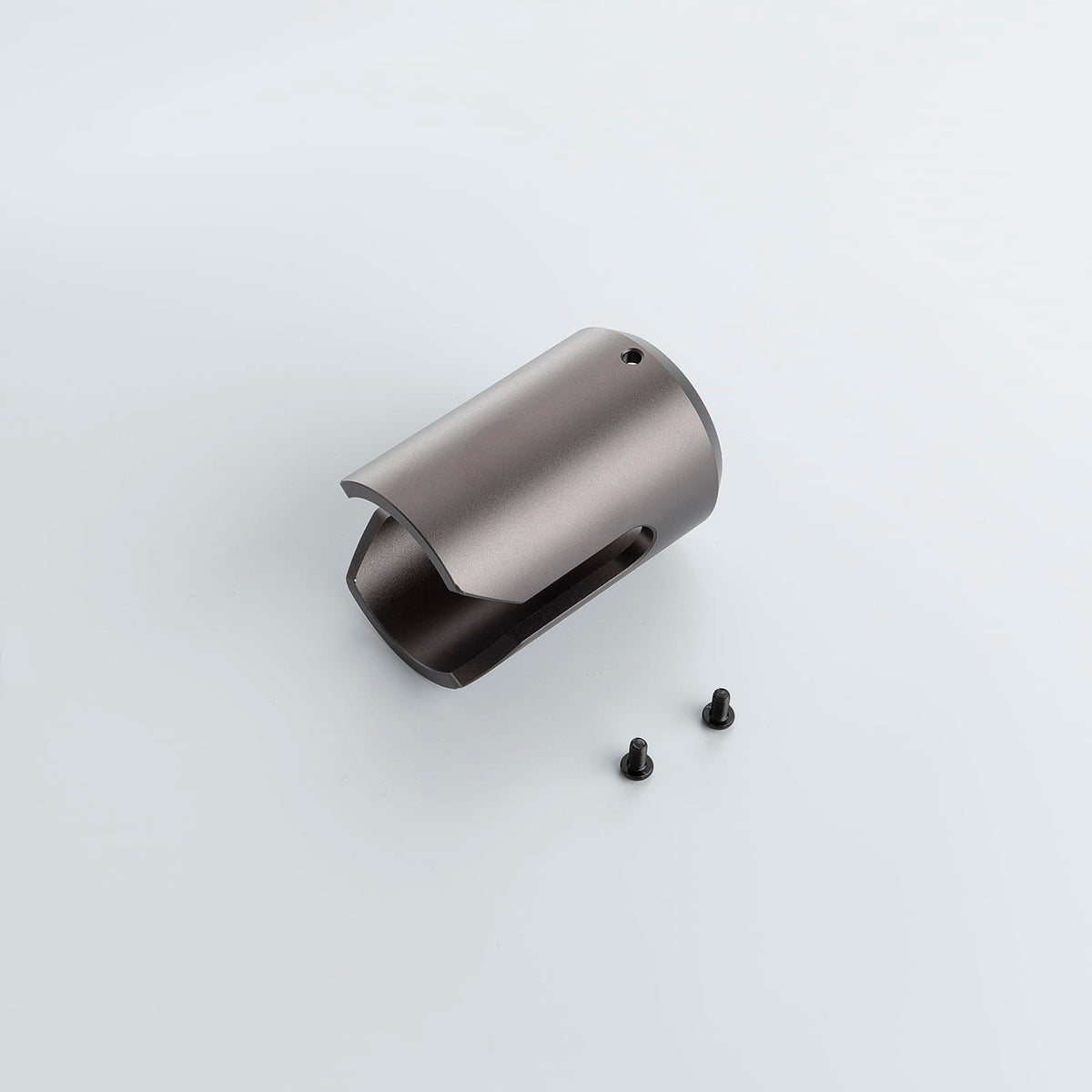 Dark Shroud Lightsaber Emitter – Gunmetal Finish