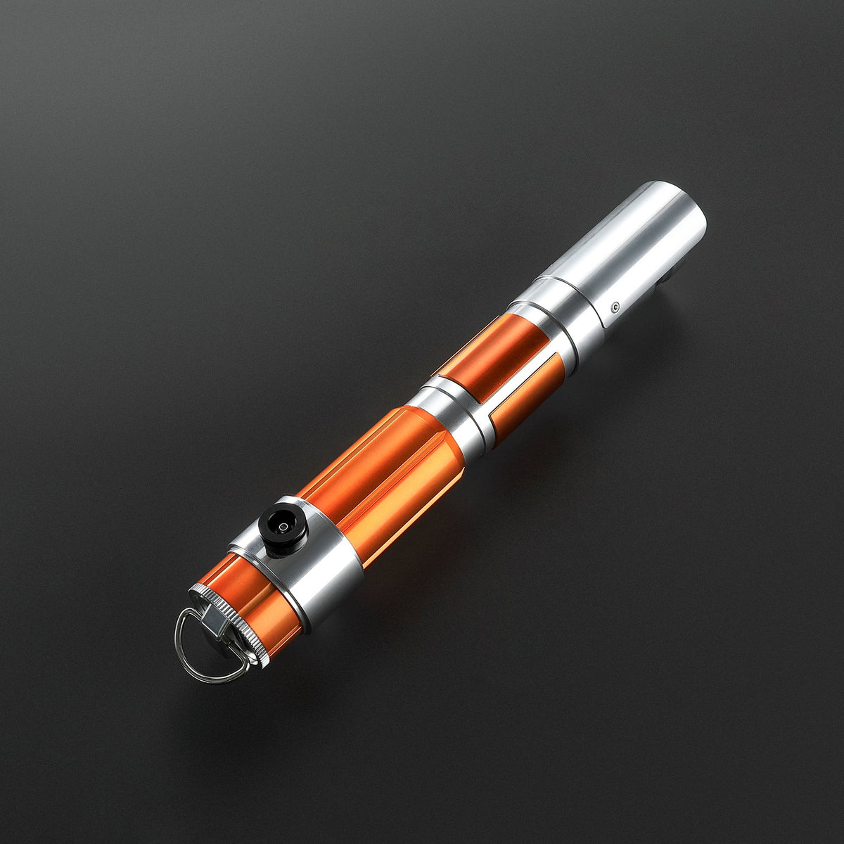 The Vanguard – Burnt Amber & Silver Xenopixel Custom Lightsaber