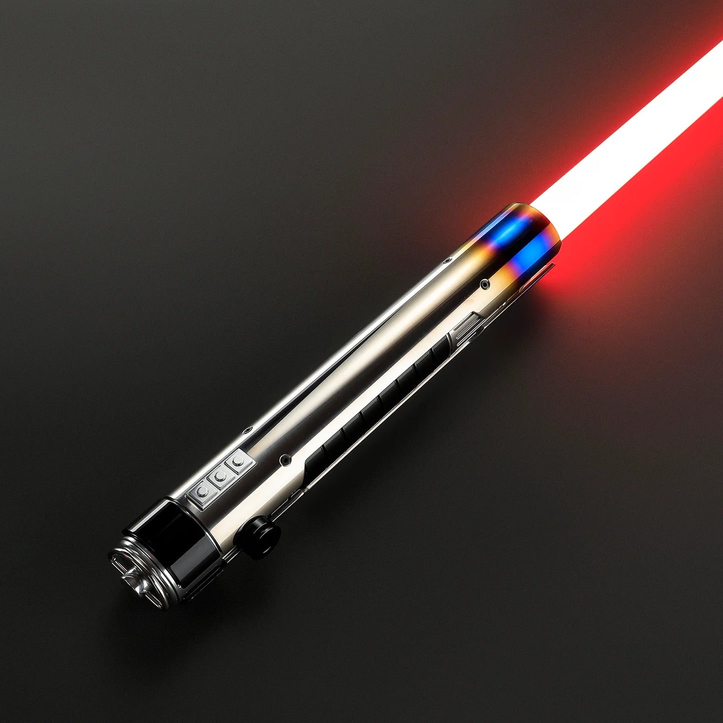 BM Lightsaber The Acolyte Human Jed Master SOL Light Saber Pogo Core Metal Hilt