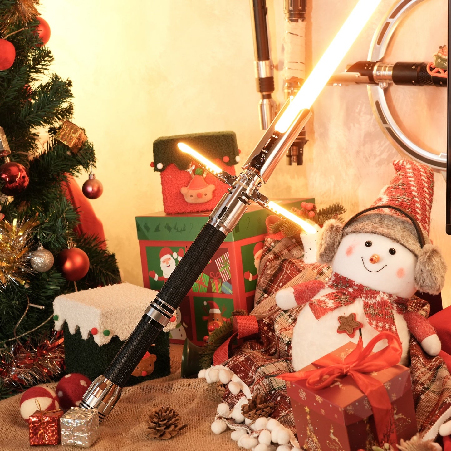 BM Lightsaber Kestis Cross Guard Saber