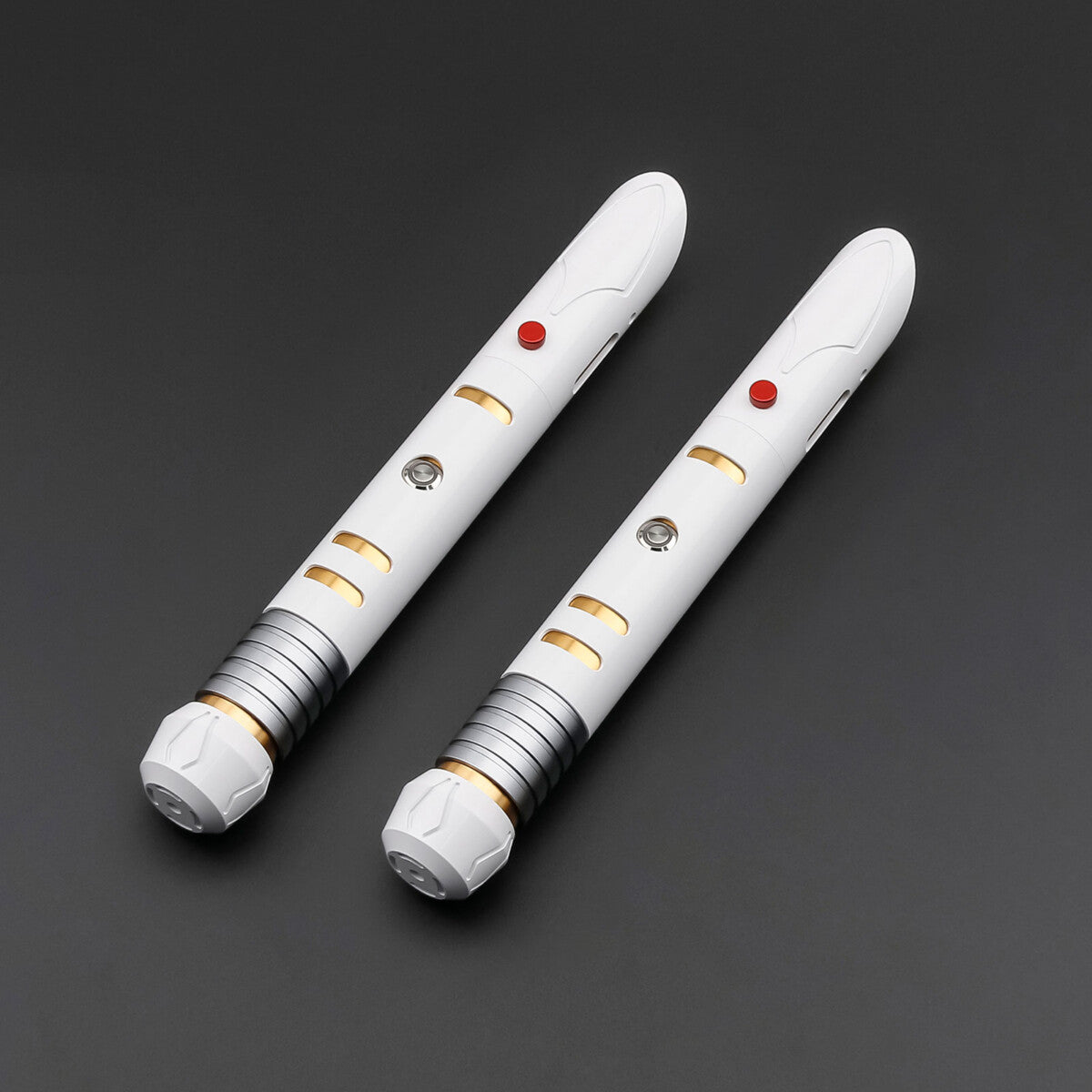 Temple Guard SE White Double-Bladed Lightsaber – SNV4 PRO