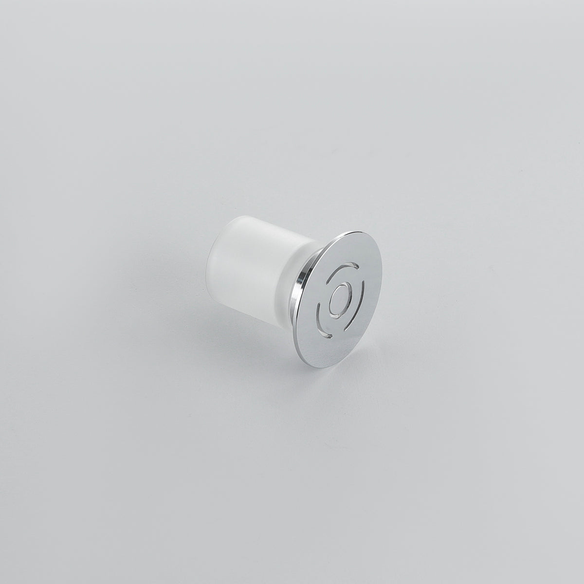 Custom Lightsaber Blade Plug for 1-Inch Emitter – Metallic Silver Cap Safety Plug