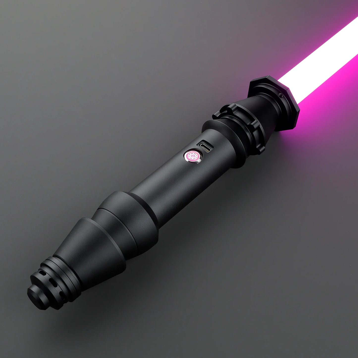 The Malice Hourglass Custom Red Lightsaber