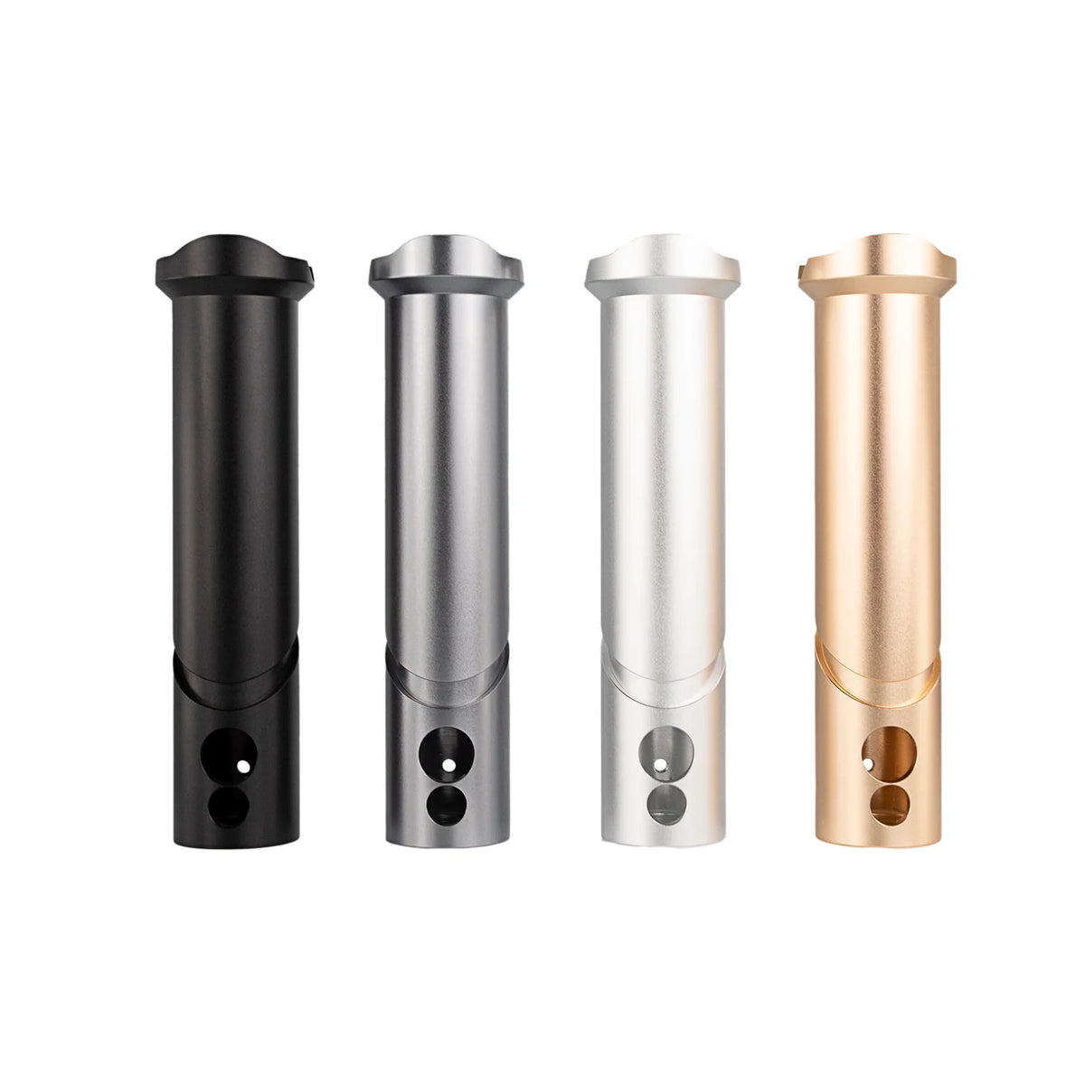 The Smooth Dual-Switch Castellated Base Extended Mainbody Custom Red Lightsaber