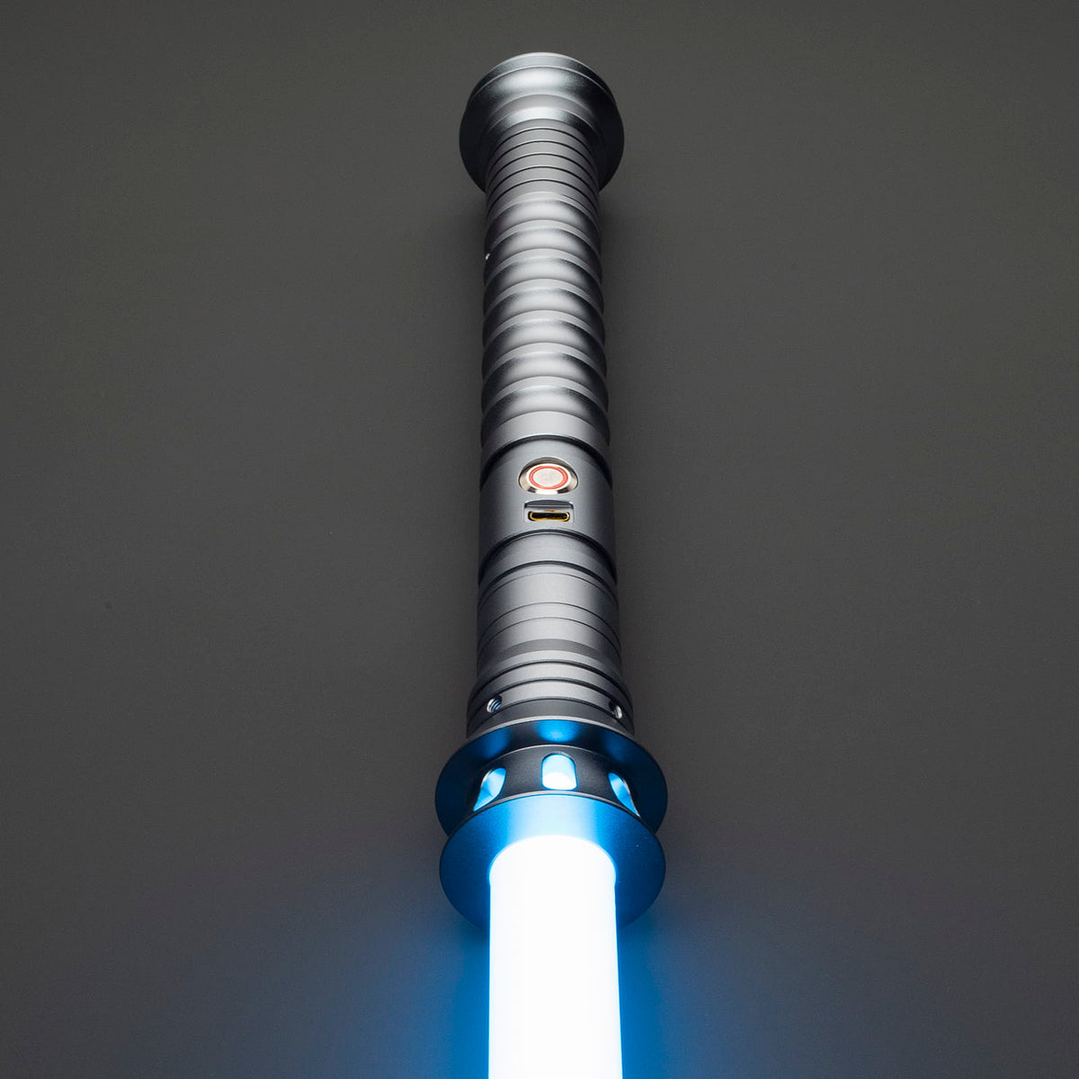 Youngling 108 Lightsaber Hilt – All-Black Ribbed Design