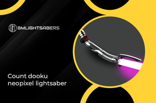 Count Dooku Neopixel Lightsaber