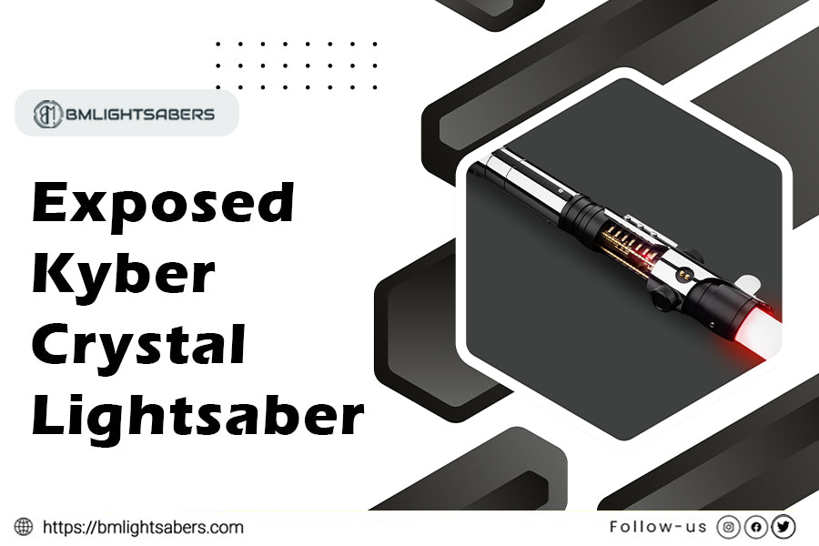 Exposed Kyber Crystal Lightsaber