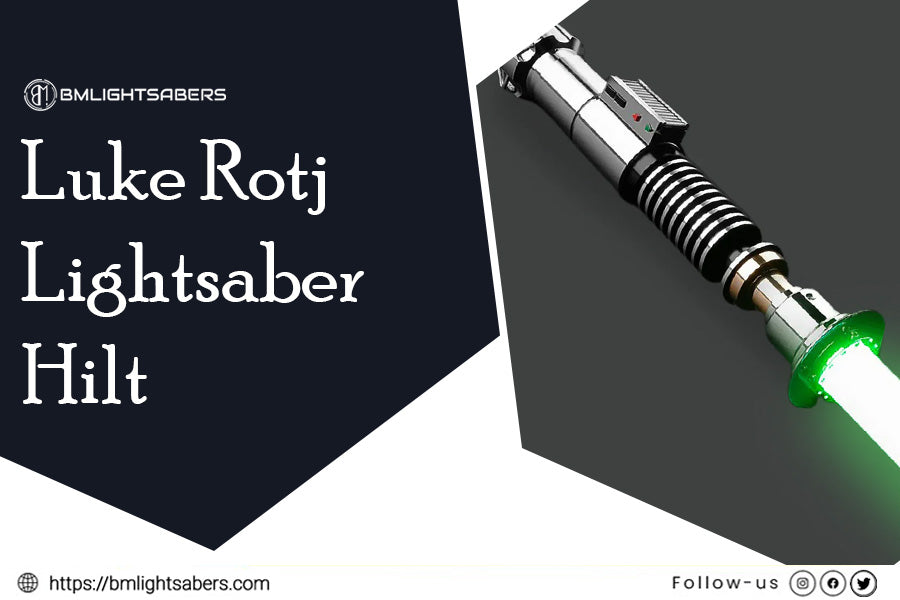 Luke ROTJ Lightsaber Hilt – Iconic Star Wars Replica – BM Lightsabers