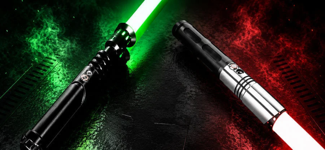 The black lightsaber 