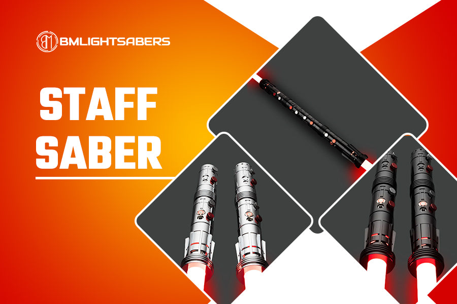 Use BM Lightsabers to Unleash Dual-Bladed Staff Saber Power