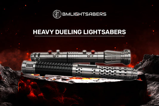 Dueling Sabers Built for Battle: Heavy-Grade Double-Sided Power
