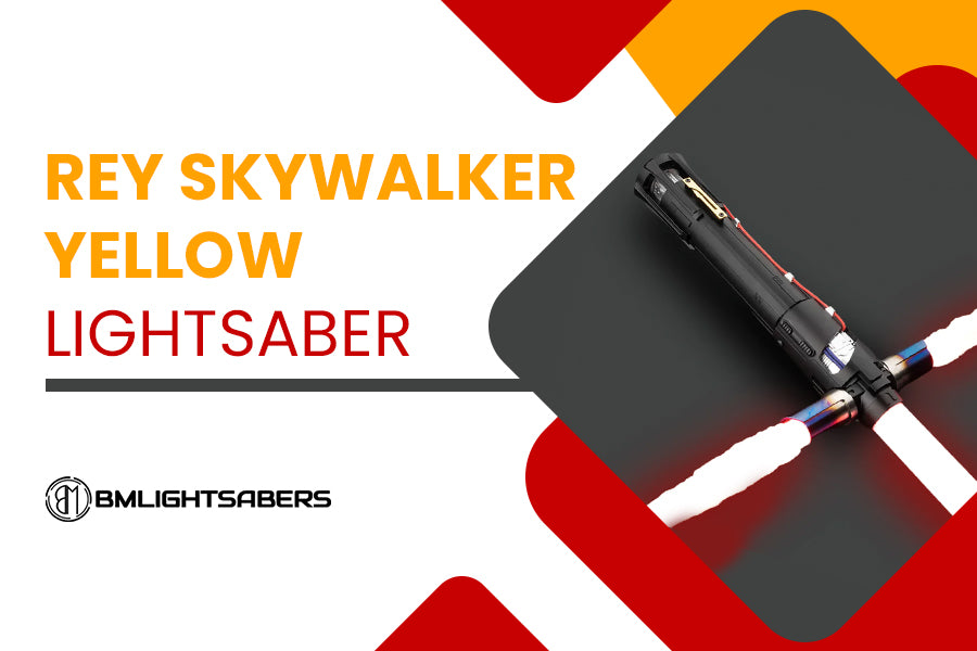 The Radiance of the Jedi Yellow Lightsaber: A Comprehensive Journey with BMLightsabers and the Iconic Weapon of Rey Skywalker