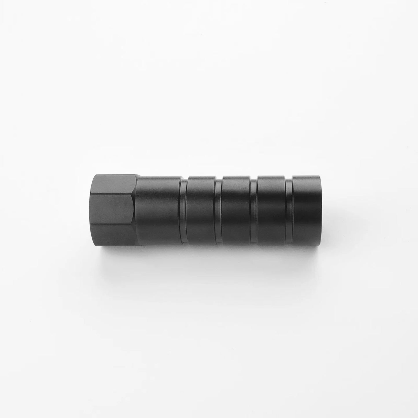 The Hex-Base Segmented Ring Grip Mainbody Custom Red Lightsaber