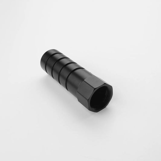 The Hex-Base Segmented Ring Grip Mainbody Custom Red Lightsaber
