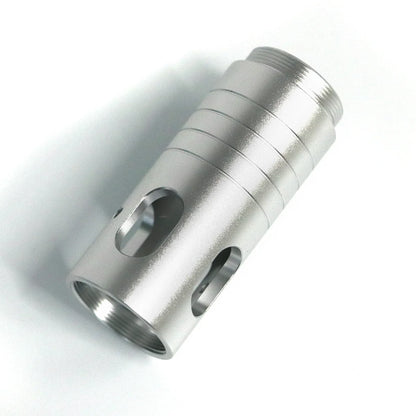 The Black Windowed Groove Emitter Custom Red Lightsaber