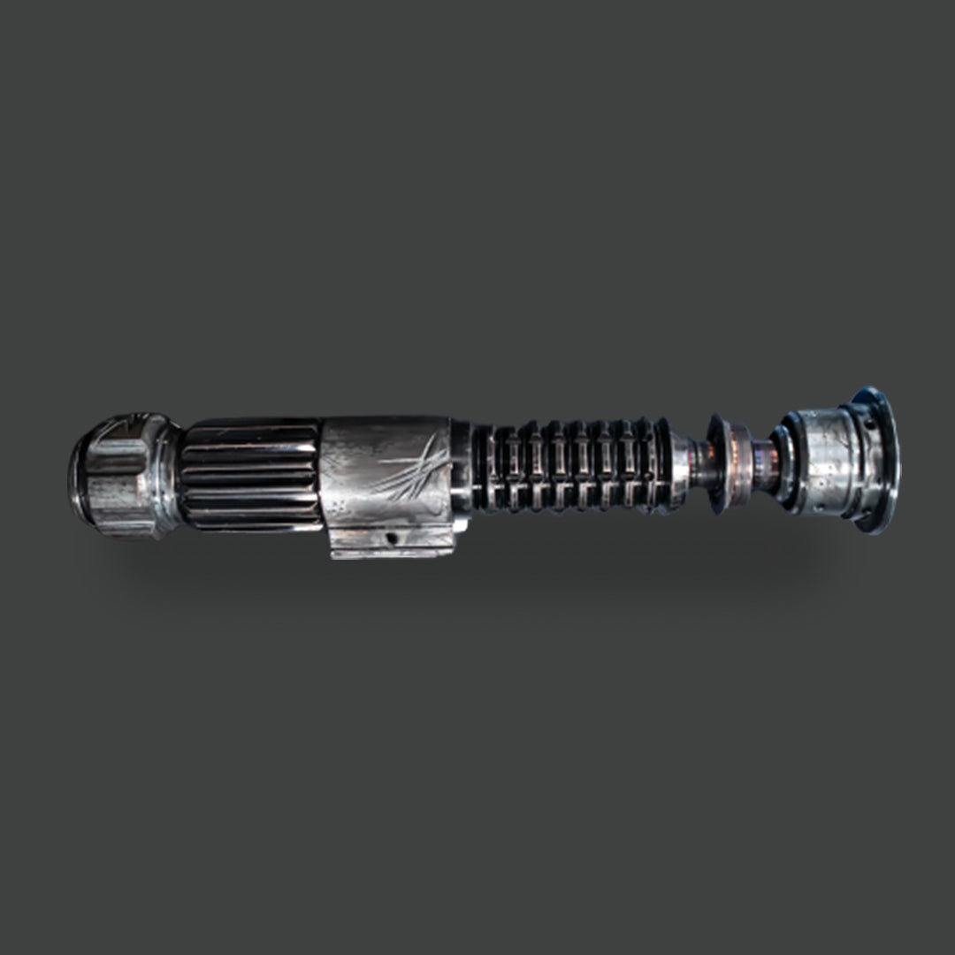 Obi-Wan Kenobi (Empty Hilt) - Heavy Weathering and Battle Scarring