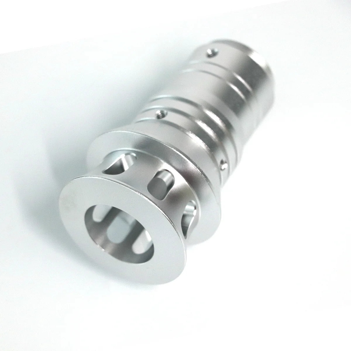 The Flared Windowed Bell Emitter Custom Red Lightsaber