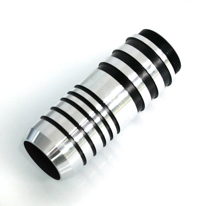 The Dual-Tone Asymmetric Ribbed Grip Custom Red Lightsaber