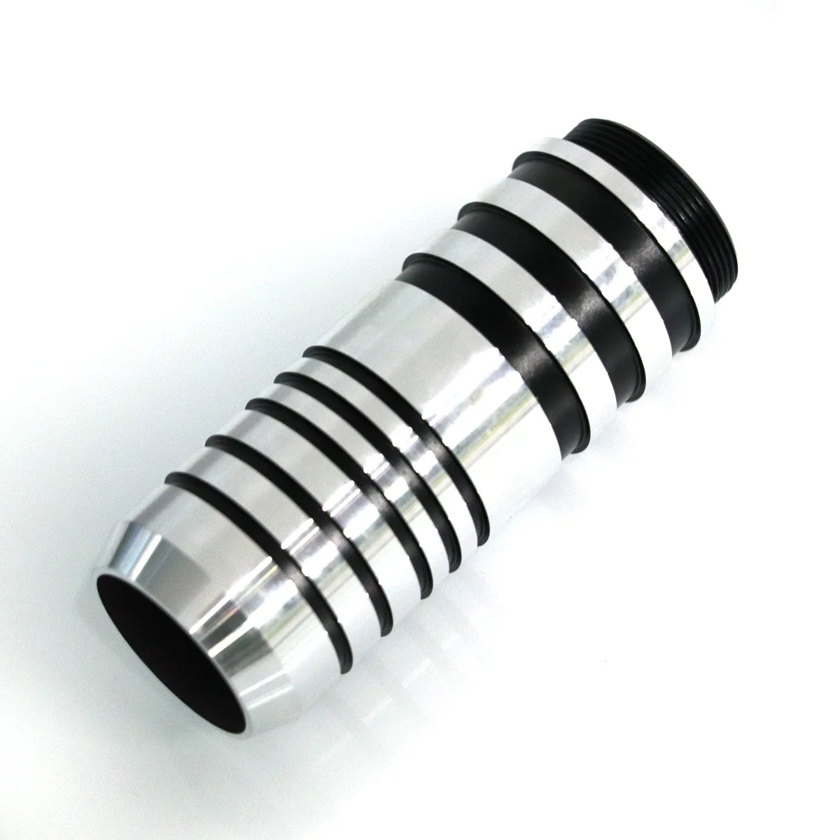 The Dual-Tone Asymmetric Ribbed Grip Custom Red Lightsaber
