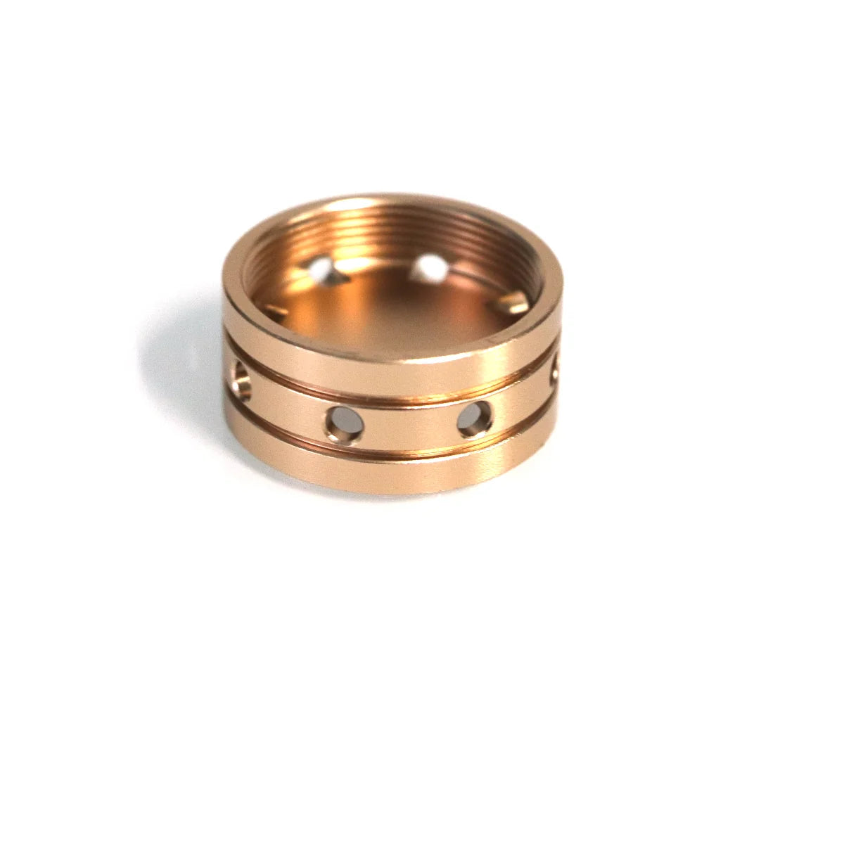 The Vented Port Coupler Ring Custom Red Lightsaber
