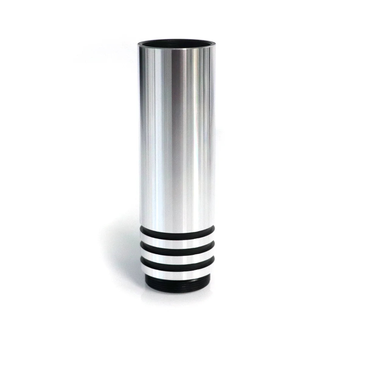 The Polished Quad-Accent Grip Sleeve Custom Red Lightsaber