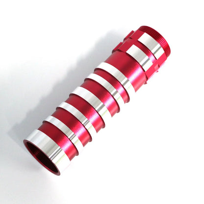 The Segmented Grip with Tactical Choke Extension Custom Red Lightsaber