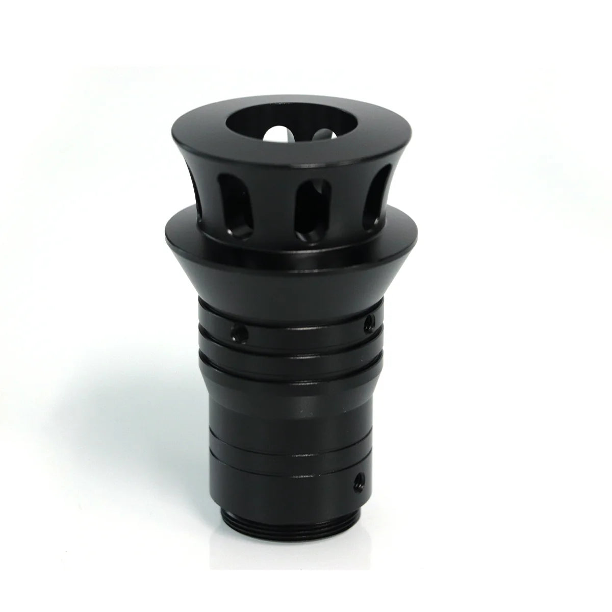The Flared Windowed Bell Emitter Custom Red Lightsaber