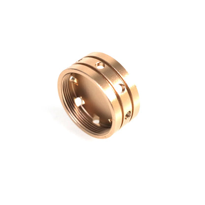 The Vented Port Coupler Ring Custom Red Lightsaber