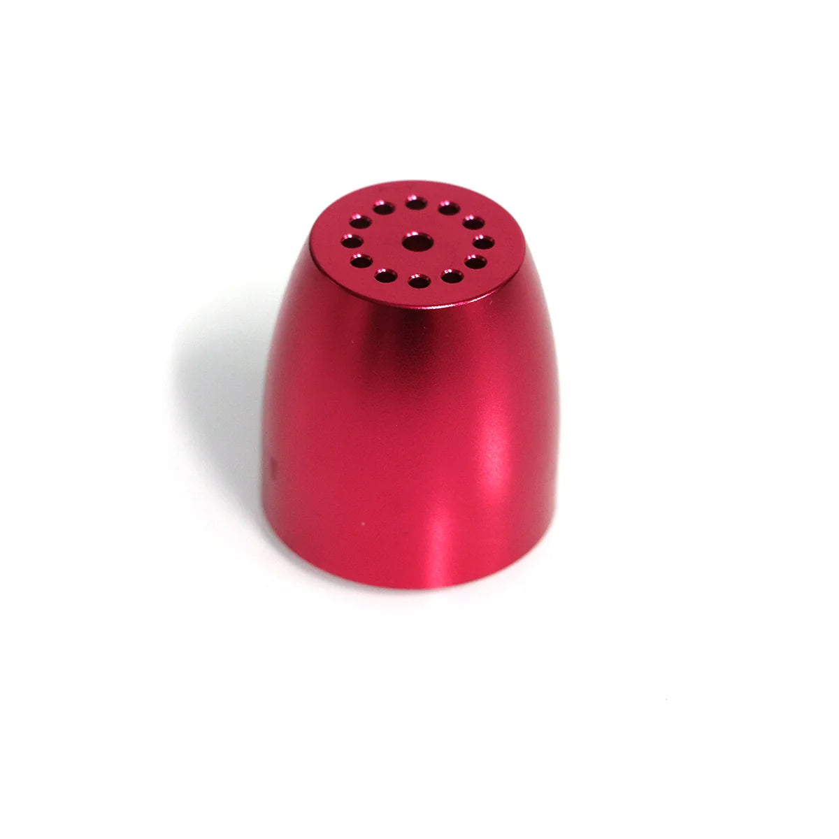 The Smooth Tapered Vented Bell Pommel Custom Red Lightsaber