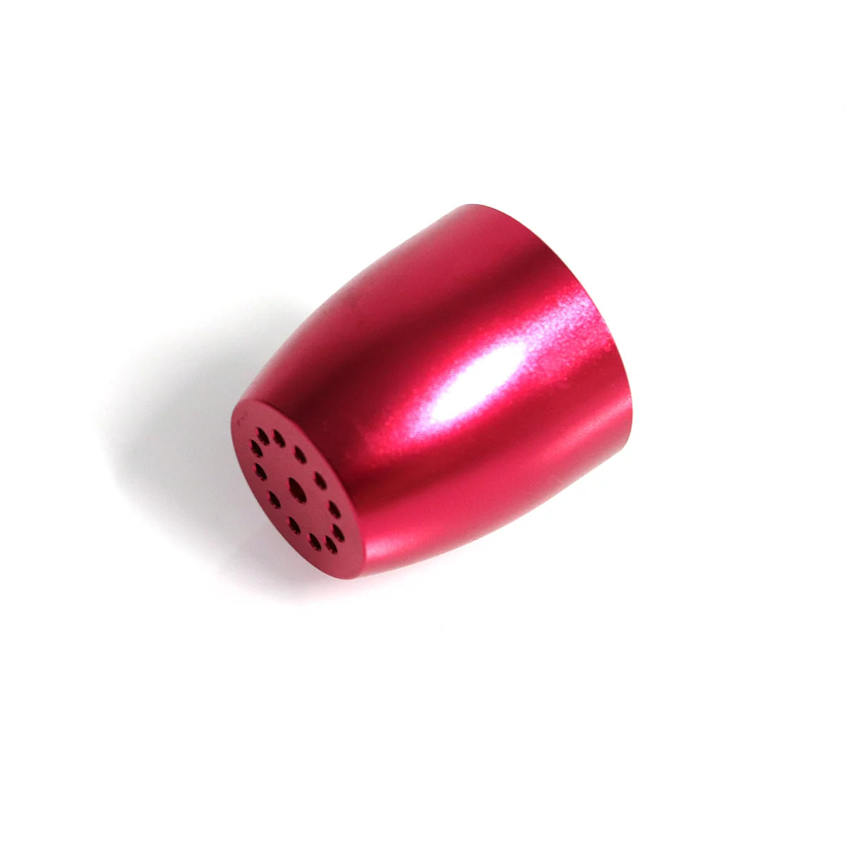 The Smooth Tapered Vented Bell Pommel Custom Red Lightsaber