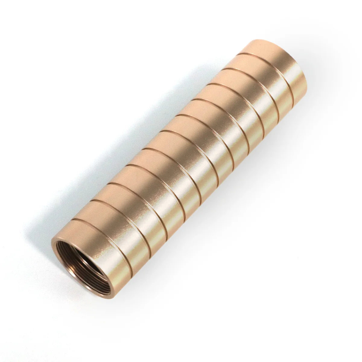 The Multi-Groove Straight Grip Extension Custom Red Lightsaber