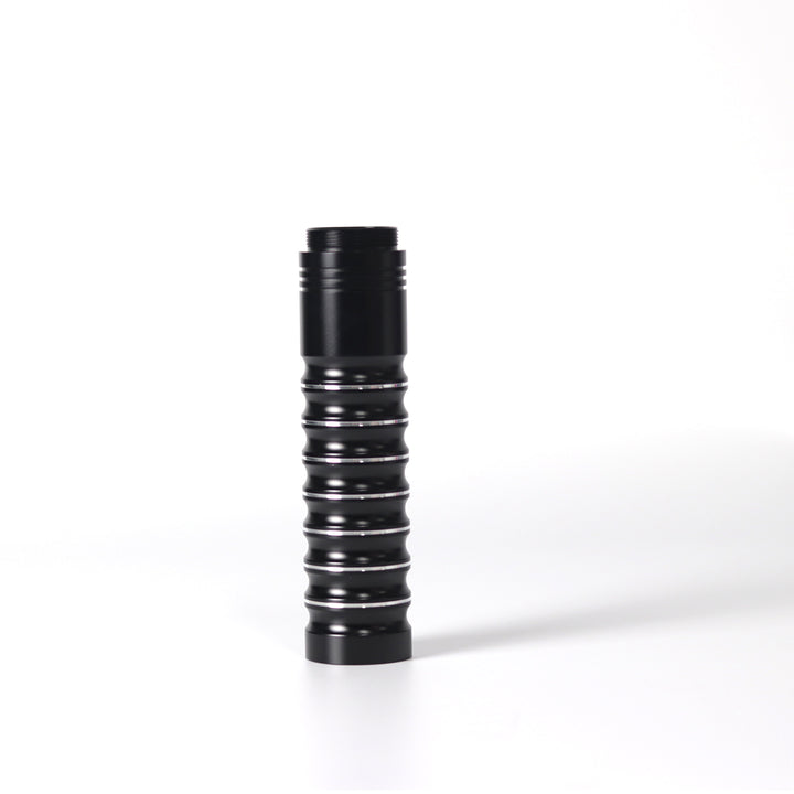 The Wave Ridged Ergonomic Grip Section Custom Red Lightsaber