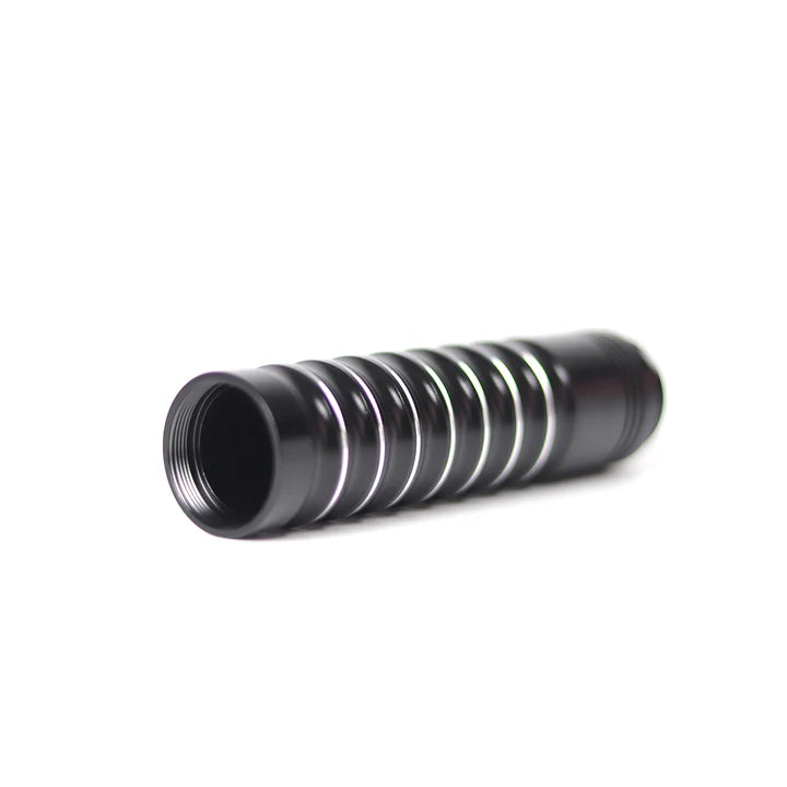 The Wave Ridged Ergonomic Grip Section Custom Red Lightsaber