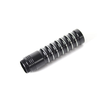 The Wave Ridged Ergonomic Grip Section Custom Red Lightsaber
