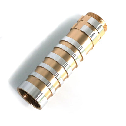 The Segmented Grip with Tactical Choke Extension Custom Red Lightsaber