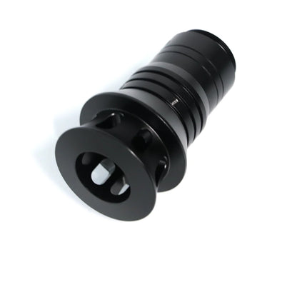 The Flared Windowed Bell Emitter Custom Red Lightsaber