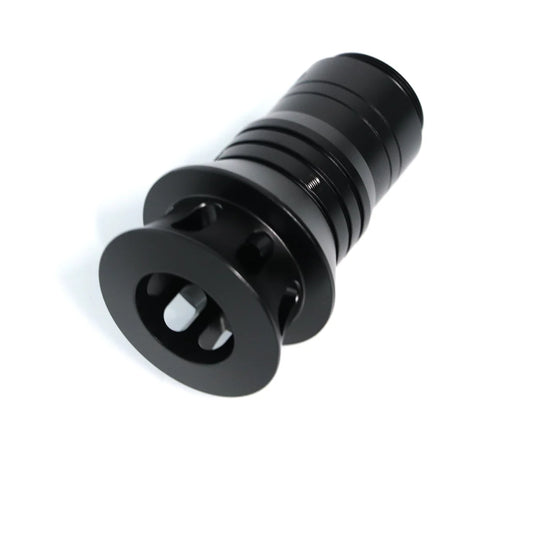 The Flared Windowed Bell Emitter Custom Red Lightsaber