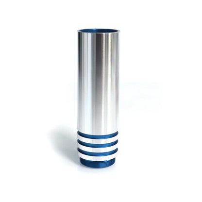 The Polished Quad-Accent Grip Sleeve Custom Red Lightsaber