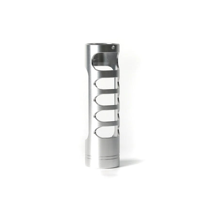 The Silver Slotted Cage Emitter Custom Red Lightsaber