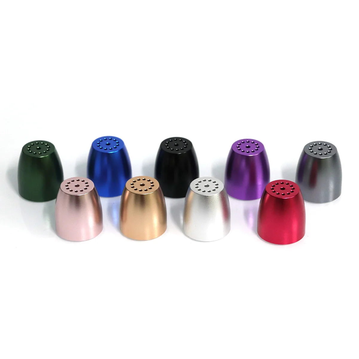 The Smooth Tapered Vented Bell Pommel Custom Red Lightsaber