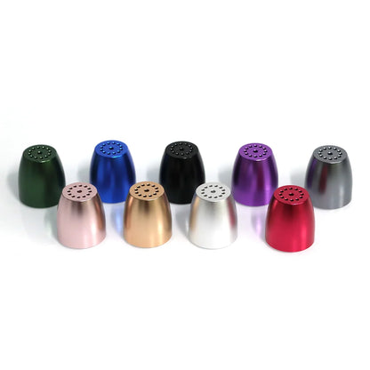 The Smooth Tapered Vented Bell Pommel Custom Red Lightsaber