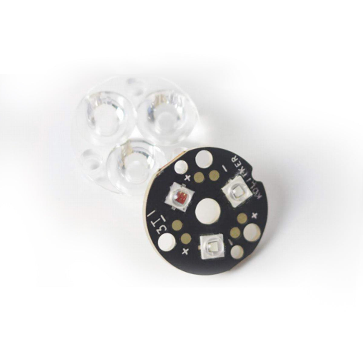 Tri-Cree RGB LED Star PCB