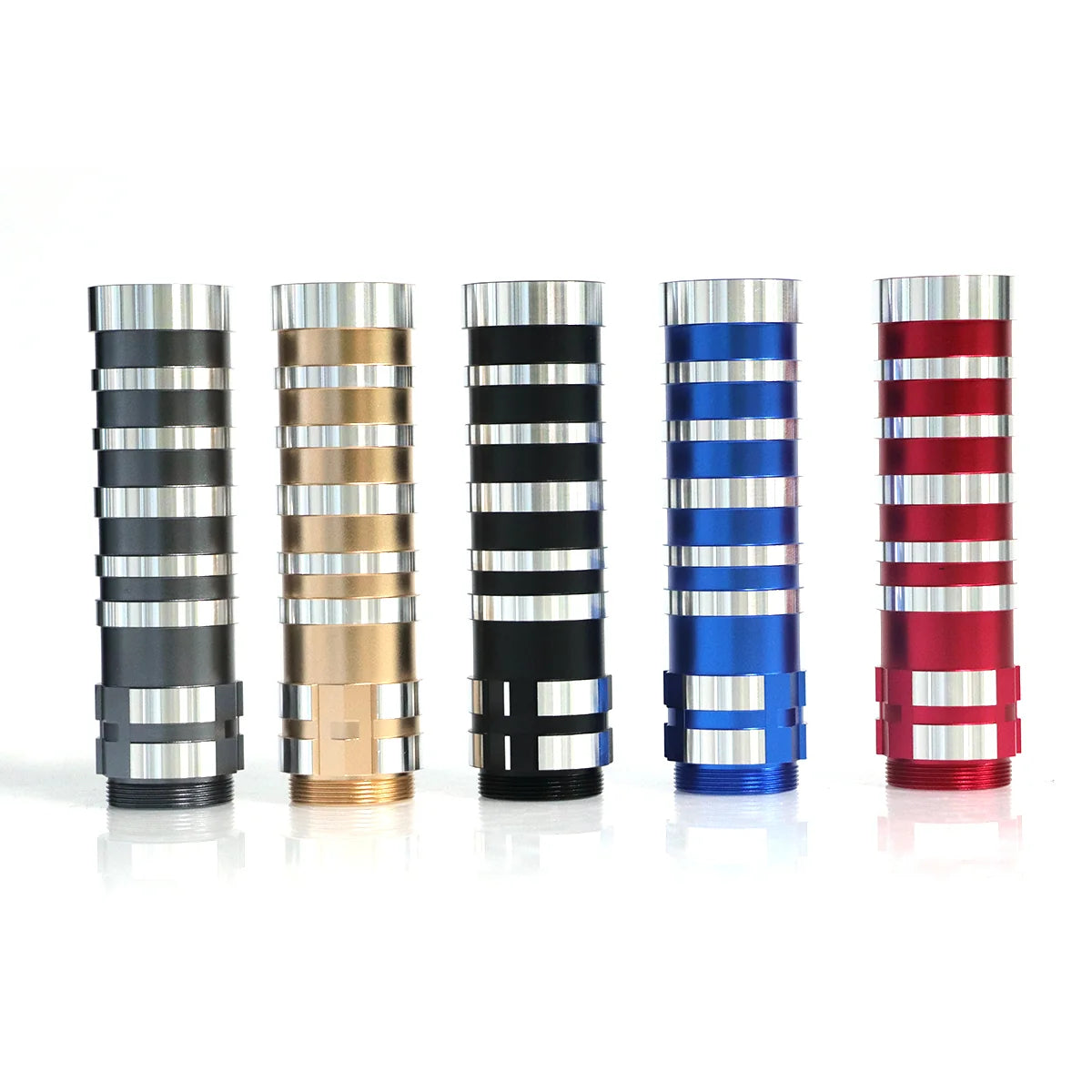 The Segmented Grip with Tactical Choke Extension Custom Red Lightsaber