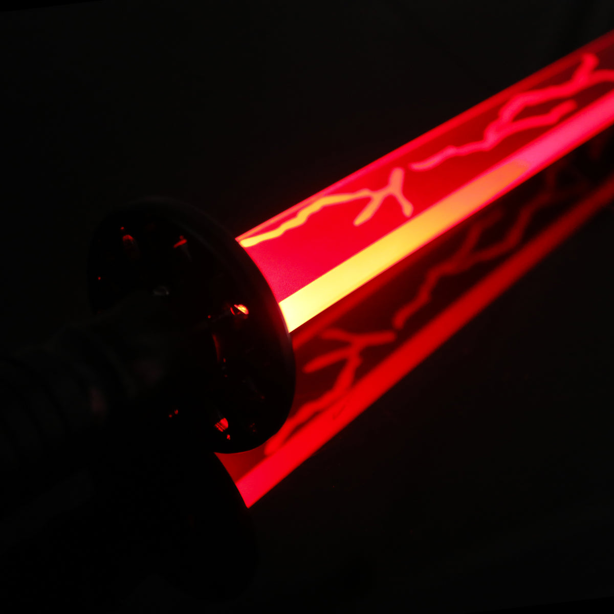80.5cm Straight Flat Blade Attachment for 1-Inch RGB Lightsaber Hilts